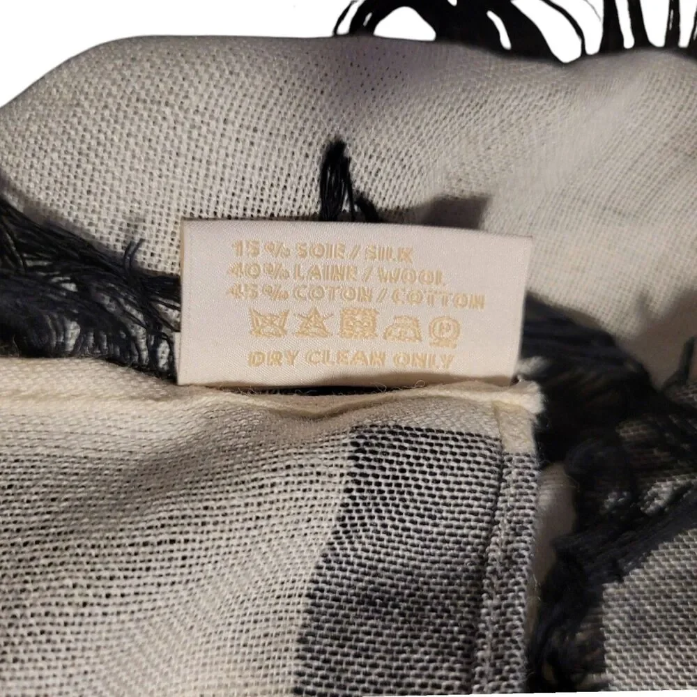 Chloe Fil Coupe Stripe Scarf